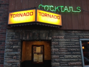 Bar entrance on Main Street